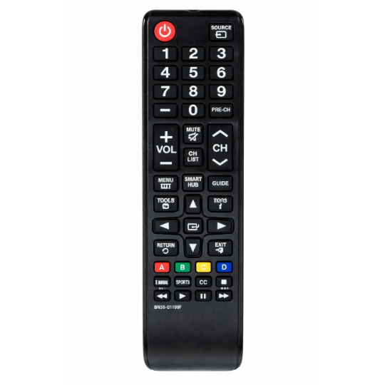 Controle Remoto Universal Samsung IR Sem Configuração Smart TV LED LCD 4K Compacto