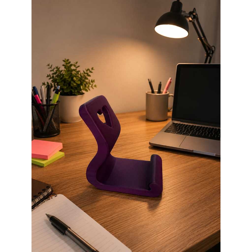 Suporte de Celular em Formato de Coração - Porta Smartphone Decorativo Romantico - Impressoes 3D