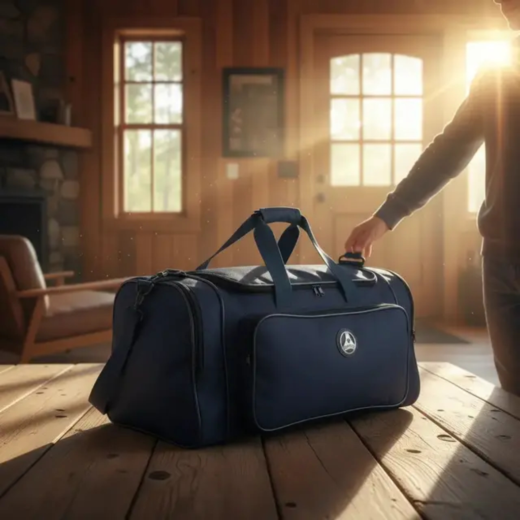 Sacola bolsa de viagem Grande Primicia Resistente Alça de mão e transversal regulavel 3601419