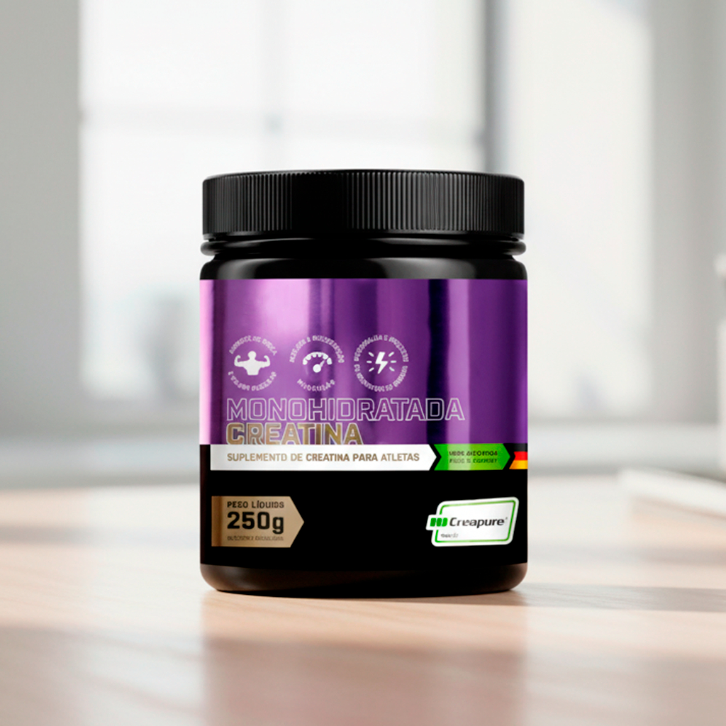 Creatina Monohidratada Selo Creapure Original 100% Pura Com Laudo