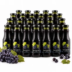 Kits Suco Uva Tinto Integral Panizzon Garrafa Vidro 300 ml Para Brindes,casamentos e Cestas