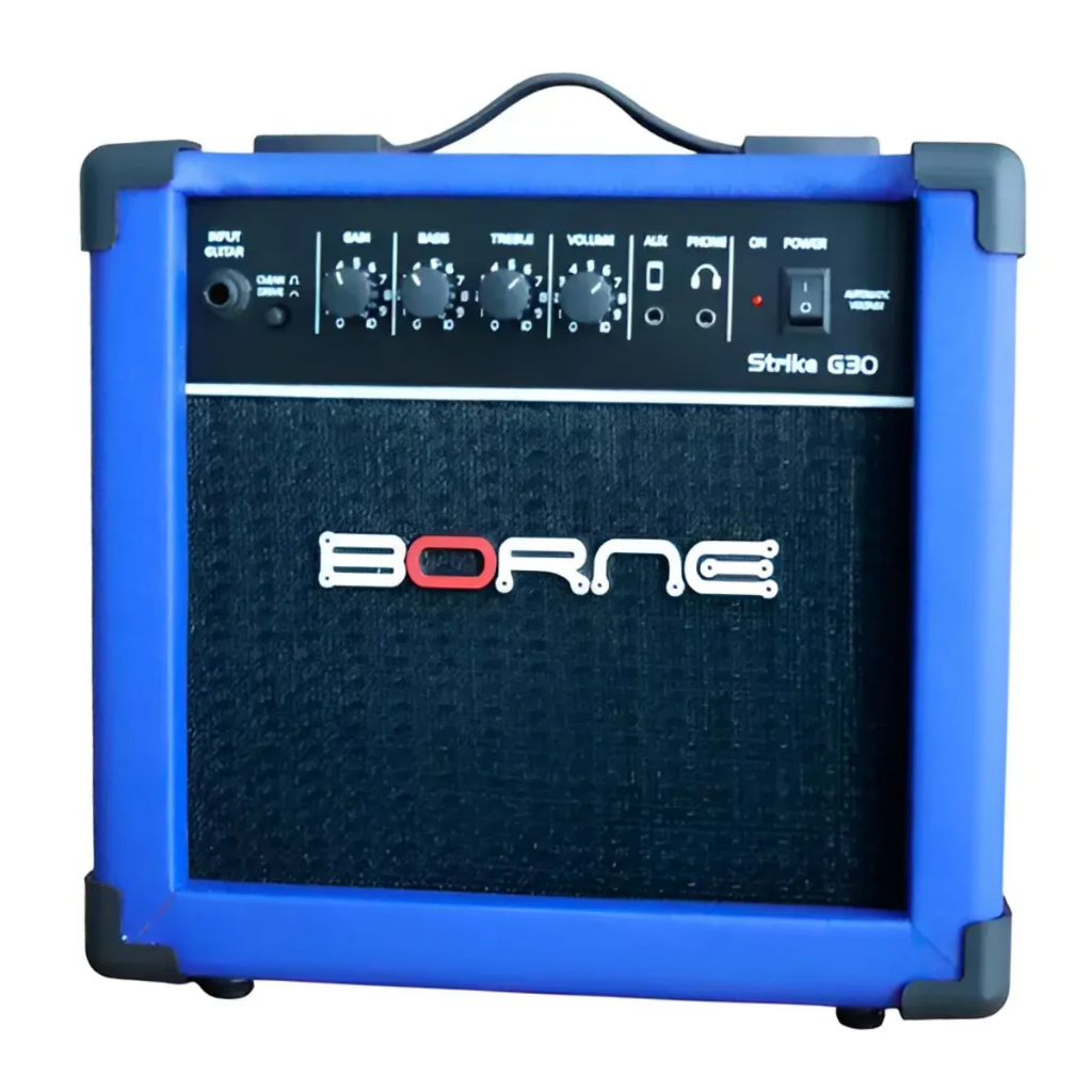 Cubo Amplificador Guitarra Borne Strike G30 15w Rms 8 Ohms