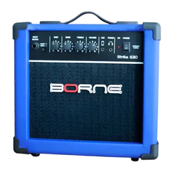 Cubo Amplificador Guitarra Borne Strike G30 15w Rms 8 Ohms