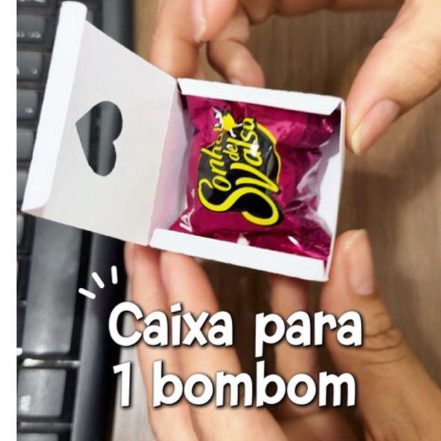 Kit 10 Caixinhas Para 1 Bombom | Lembrancinha Personalizada maternidade aniversário tema desejado ( não vai o bombom)