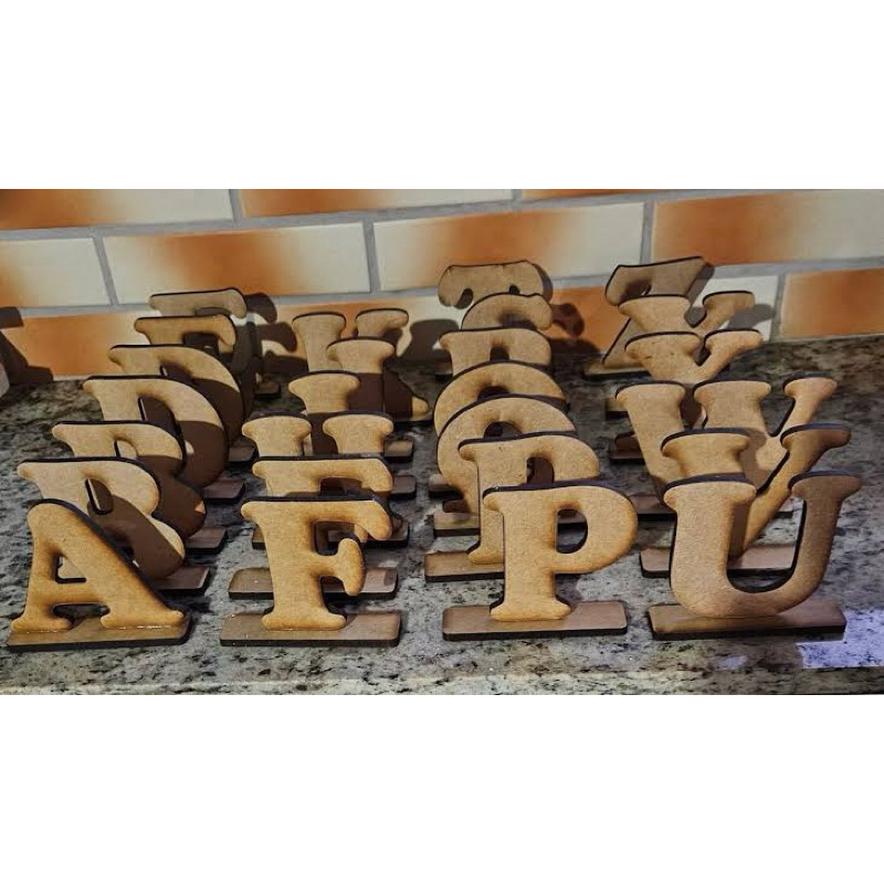 LETRAS EM MDF 2 CM