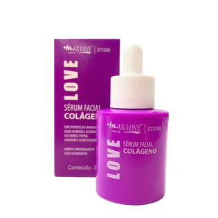 Sérum Facial de Colágeno Max Love – 30ml | Firmeza, Elasticidade e Rejuvenescimento