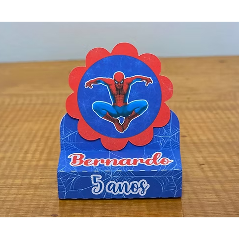 ENVIO RÁPIDO | Porta Bis Duplo | Lembrancinha | Aniversário | Festa Infantil | Homem Aranha