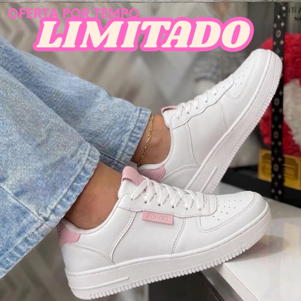 Tênis Feminino Casual Moderno Confortável Macio e Leve Ideal Para Passeio e Trabalho — imagem 1