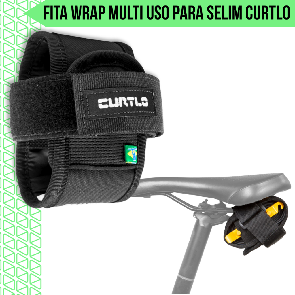 Fita Wrap Multi Uso Para Selim Canote e Quadro Curtlo CS Maxi Wrap Bike Bicicleta Speed Mtb