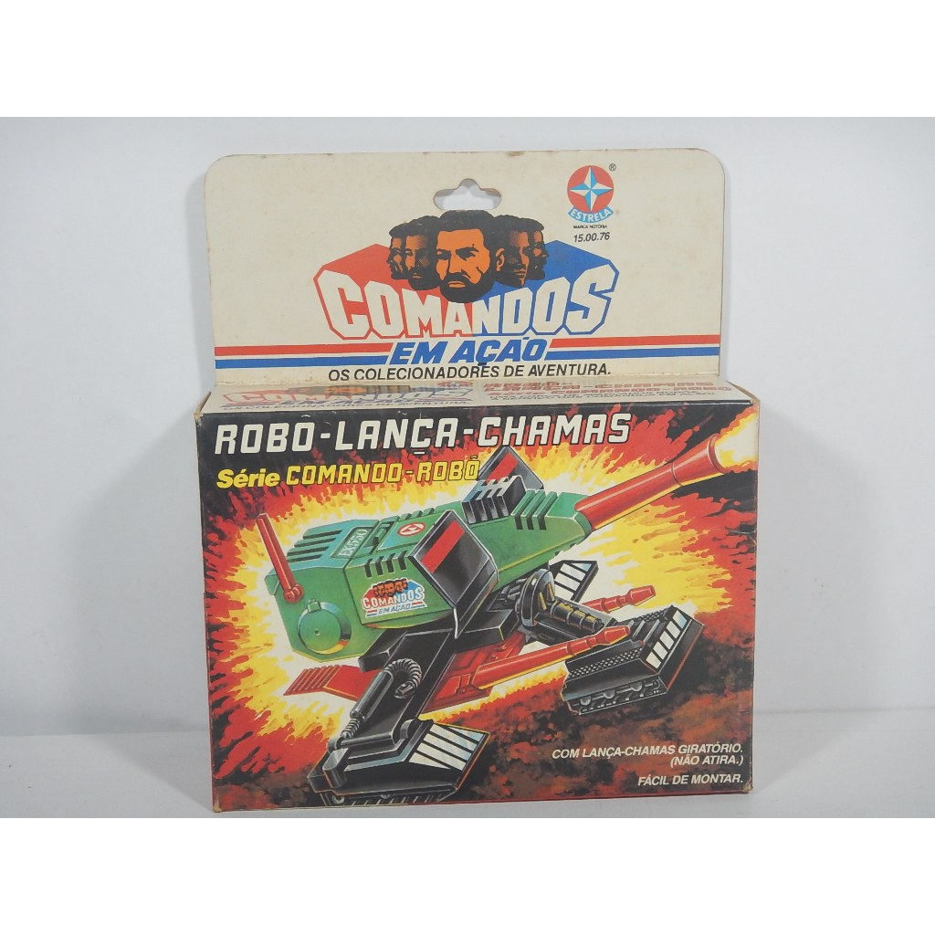 Comandos Em Ação - Robô-lança-chamas - Estrela