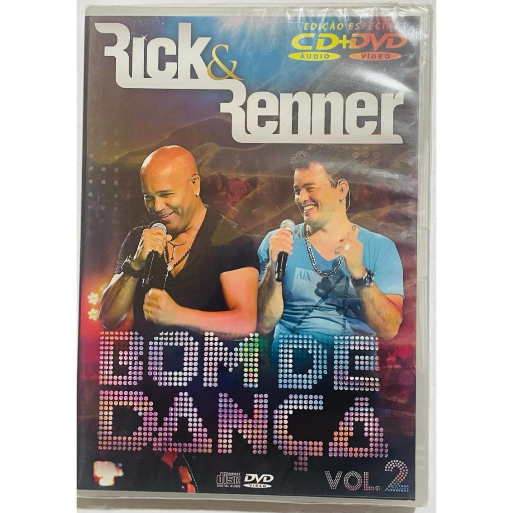 Rick & Renner DVD + CD Edição Especial Duplo Original Lacrado Sertanejo