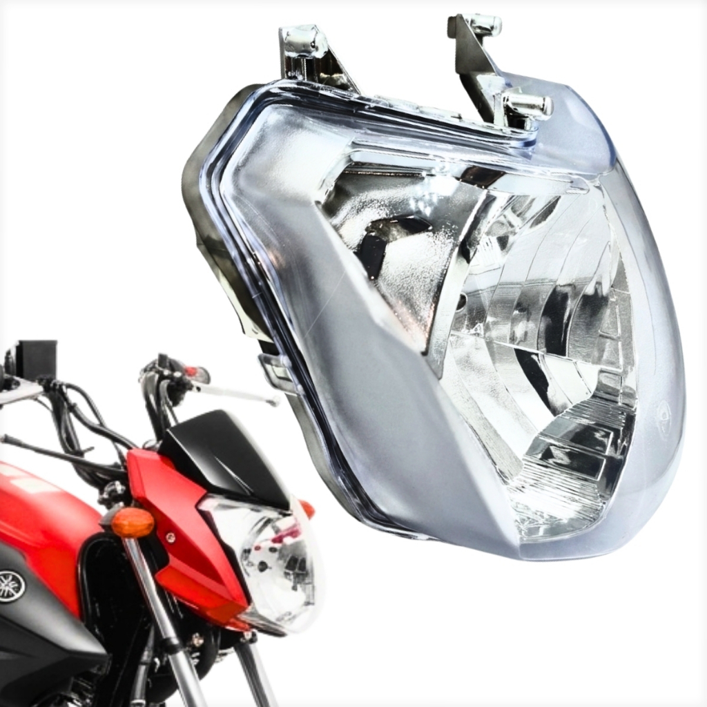 Bloco Óptico do Farol Yamaha Factor 150 2016 a 2024