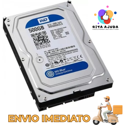 HD INTERNO DESKTOP 3.5" SATA PARA COMPUTADOR OU DVR -  ENTREGA RÁPIDA