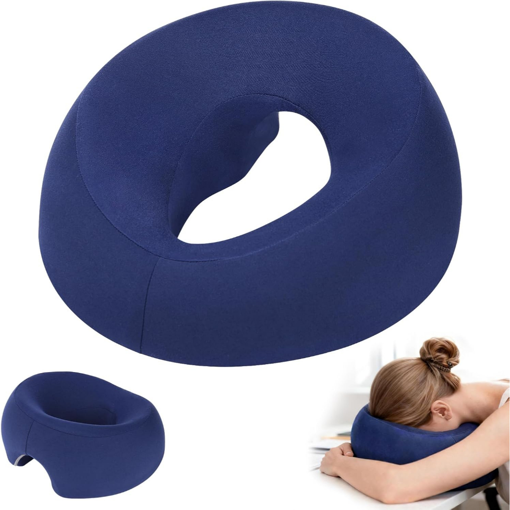 Travesseiro Espuma Memória Ergonômico Apoio Facial para Massagem Salão Beleza