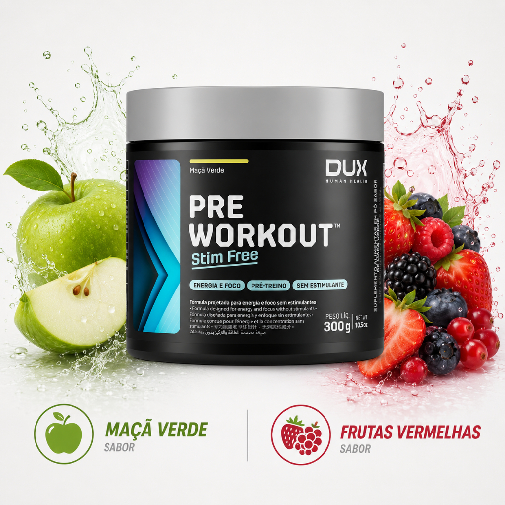 Pré Workout Sem Cafeína 300g Dux Nutrition