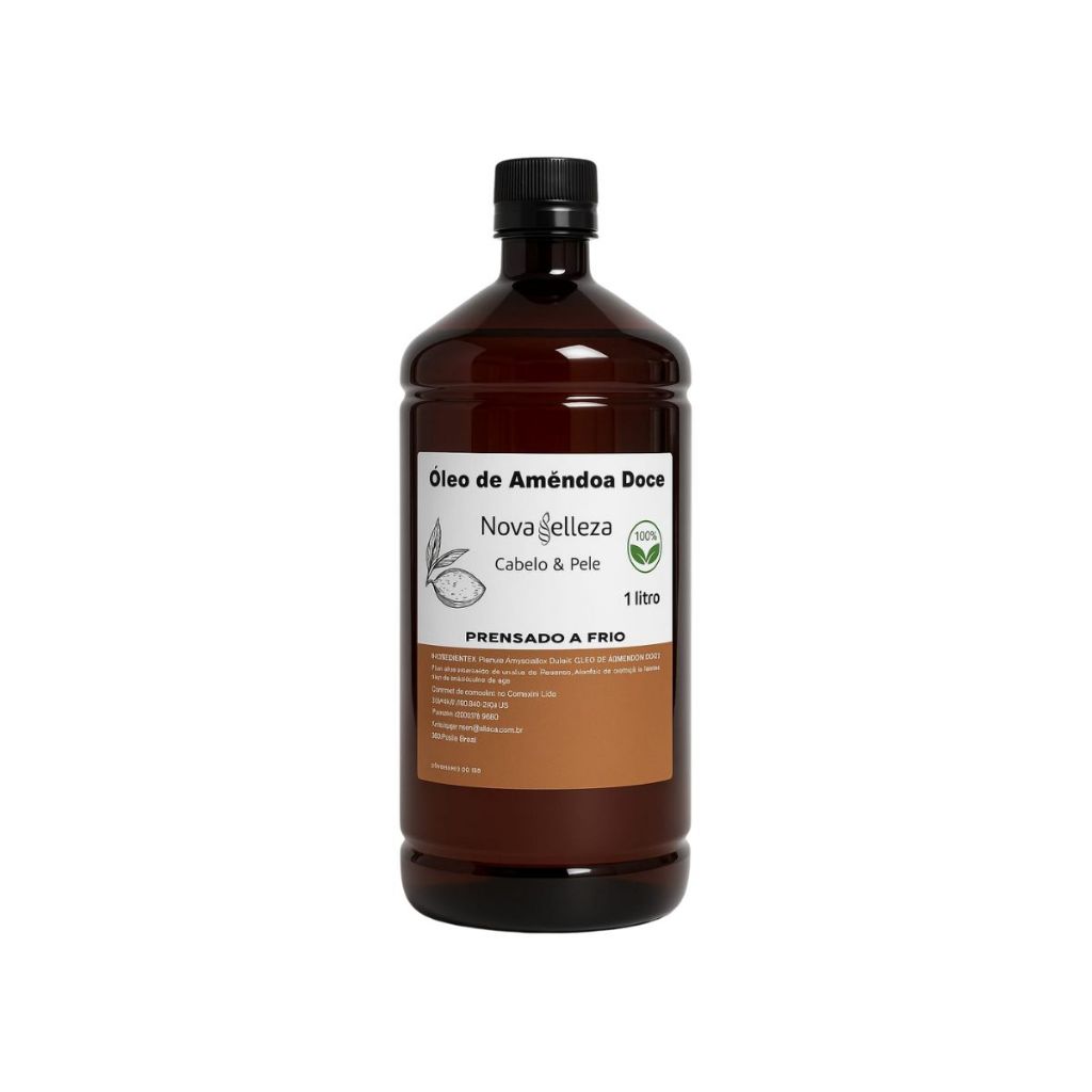 Óleo de Amêndoas Doce 100% Puro Óleo Vegetal para Uso Cosmético .