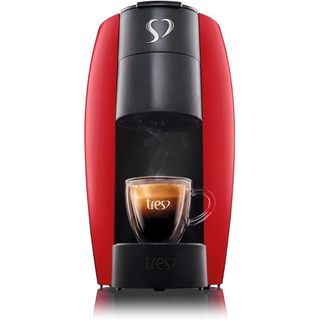 Cafeteira Espresso 3 Corações Luna Multibebidas Vermelha - 110V