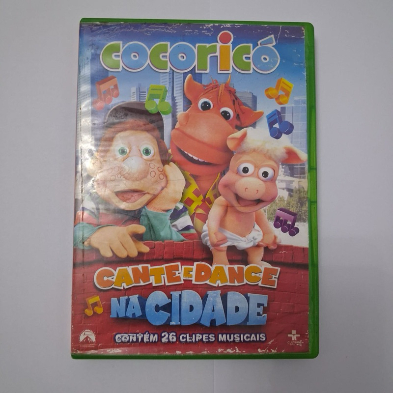 dvd Cocoricó - Cante E Dance Na Cidade - Original