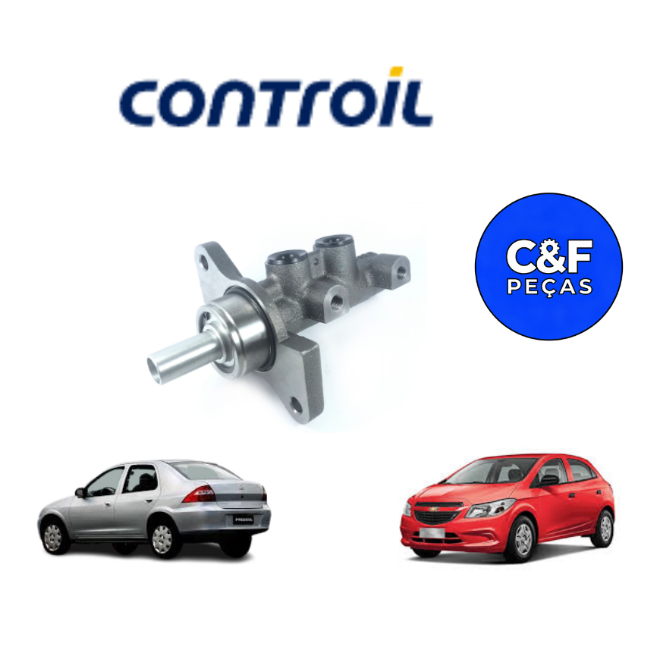 Controil Bomba Cilindro Mestre Freio Onix Prisma Cobalt Spin 2012 a 2020