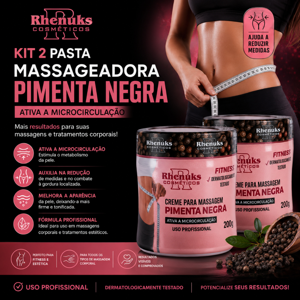 2 Creme Redutor De Medidas/ Celulite/ Estrias