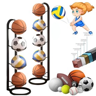 SUPORTE BOLA DE FUTEBOL BASQUETE E VÔLEI REFORÇADO DE CHÃO ORGANIZADOR