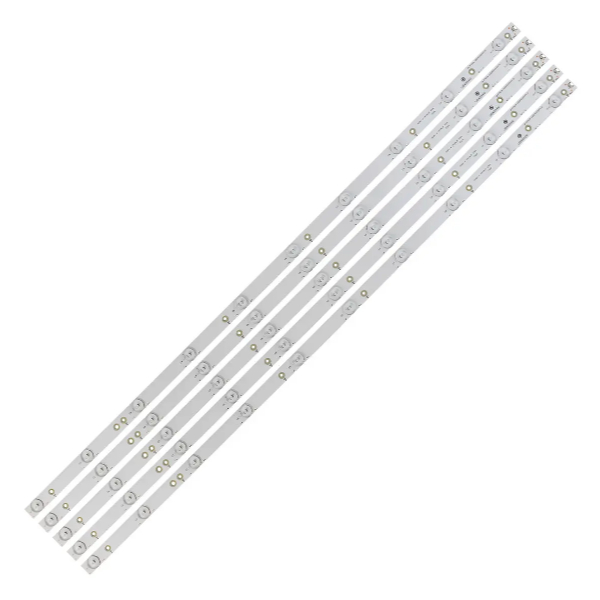 Kit 5 Barras Led Compativel Le43u7970 43pfg5102 43pfg5000 43pfg5100 Le43s5760 Le43d1452 Le43s5970 Le43f1461