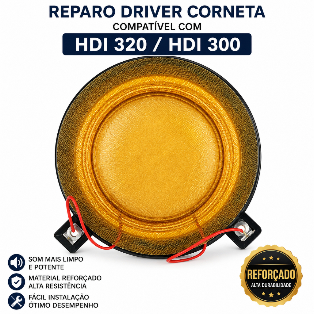 Reparo Driver Corneta Compatível Com hdi 320 300 Reforçado