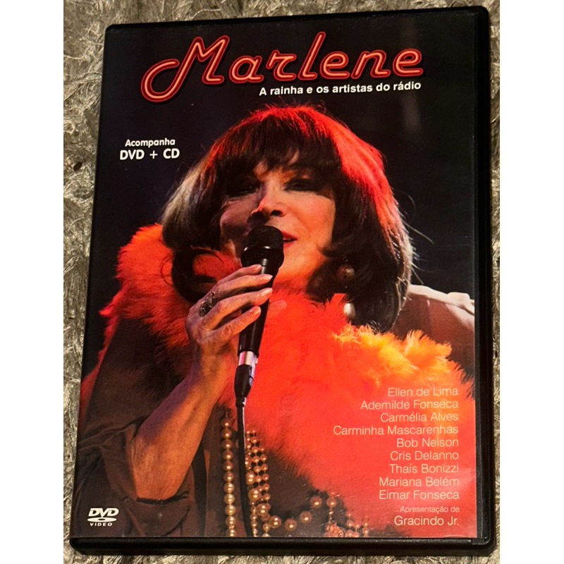 DVD E CD Marlene A Rainha E Os Artistas Do Rádio originais