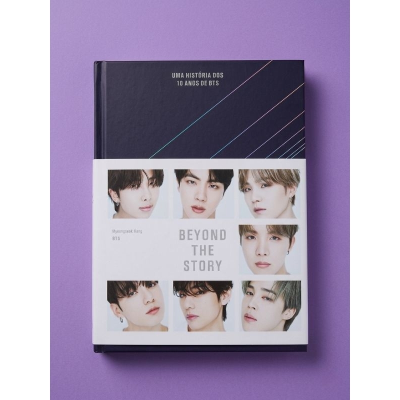 Livro Beyond The Story: 10 Anos de História do BTS (Oficial) COMPLETO + Photocards Myeongseok Kang (Edição Original)