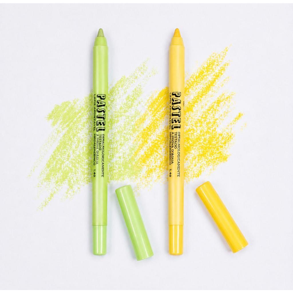 KIT EM BUSCA DA TAÇA(LAPIS VERDE E AMARELO PASTEL) LUISANCE