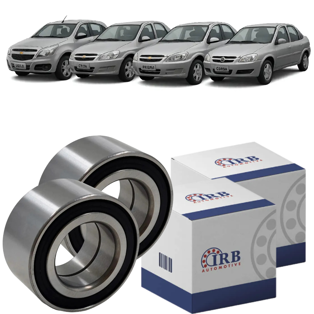 Par de Rolamento Roda Dianteira Agile Celta Classic Corsa Prisma