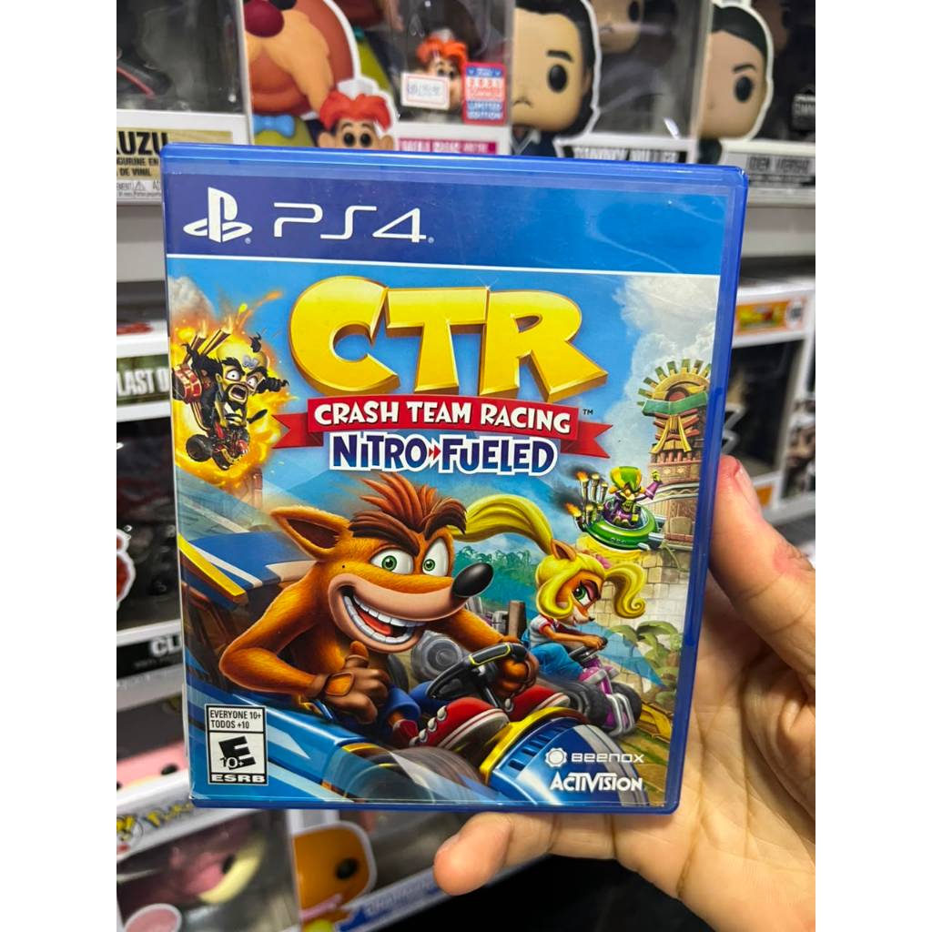 CTR Crash team Racing nitro fueled - PS4 MIDIA FISICA ORIGINAL