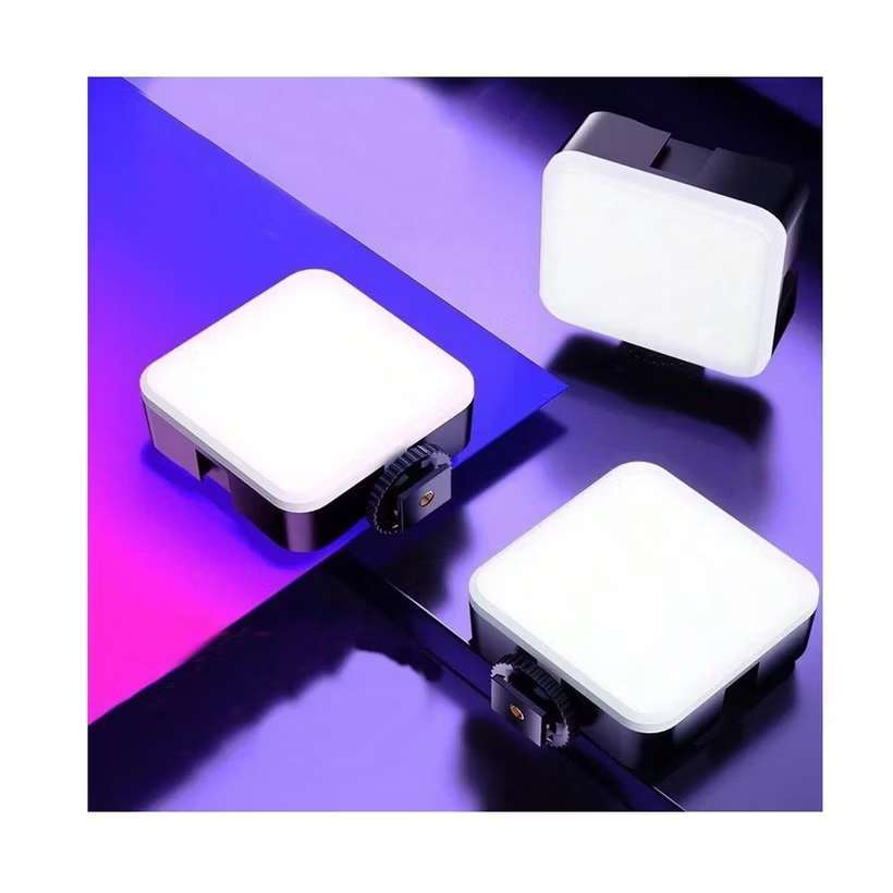 Detalhes do Mini Luz LED RGB Portátil Fotográfica para Foto e Vídeo, Luz de Preenchimento para Celular e Câmera