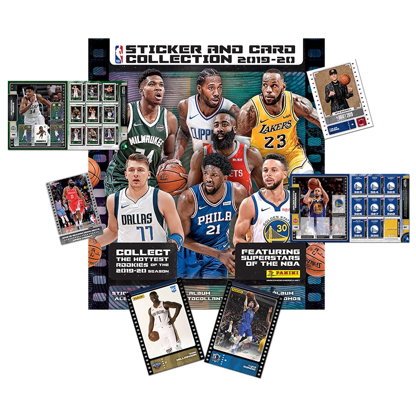 5 Figurinhas Basquete - Sticker collection NBA 2019-2020