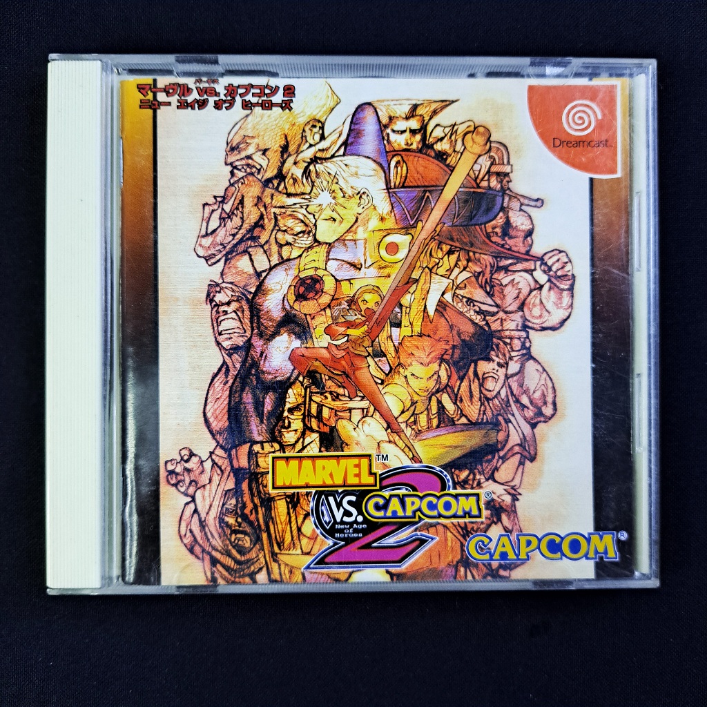 Marvel Vs Capcom 2 Original Japonês Sega Dreamcast