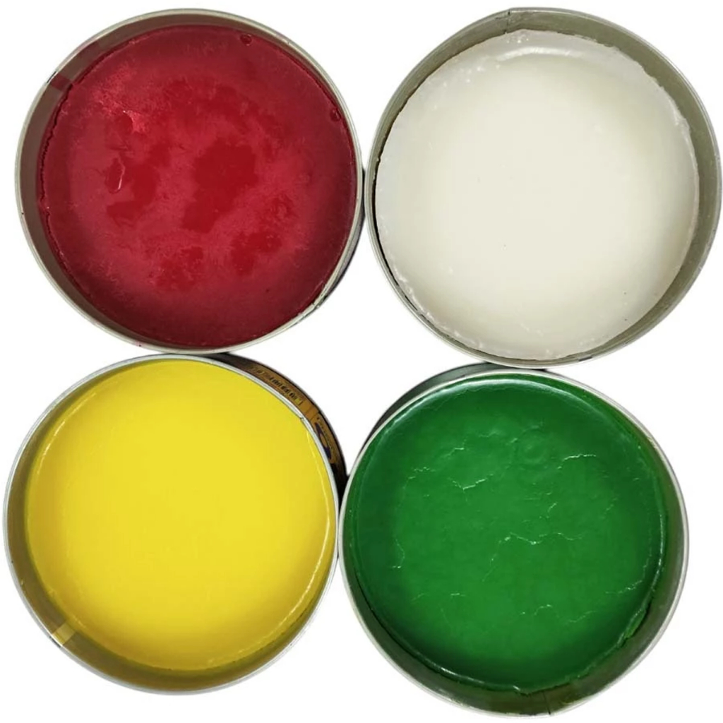 Cera Pasta 375grs Com Silicone Amarela Vermelha Incolor Verde - Canario