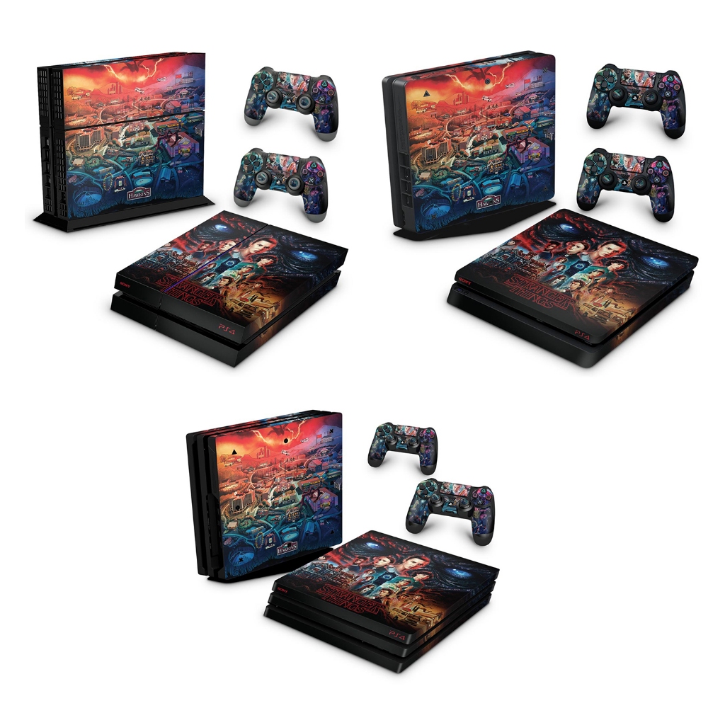 Skin Anti-Rage para PS4 FAT, SLIM ou PRO - 412 - Skin Playstation 4