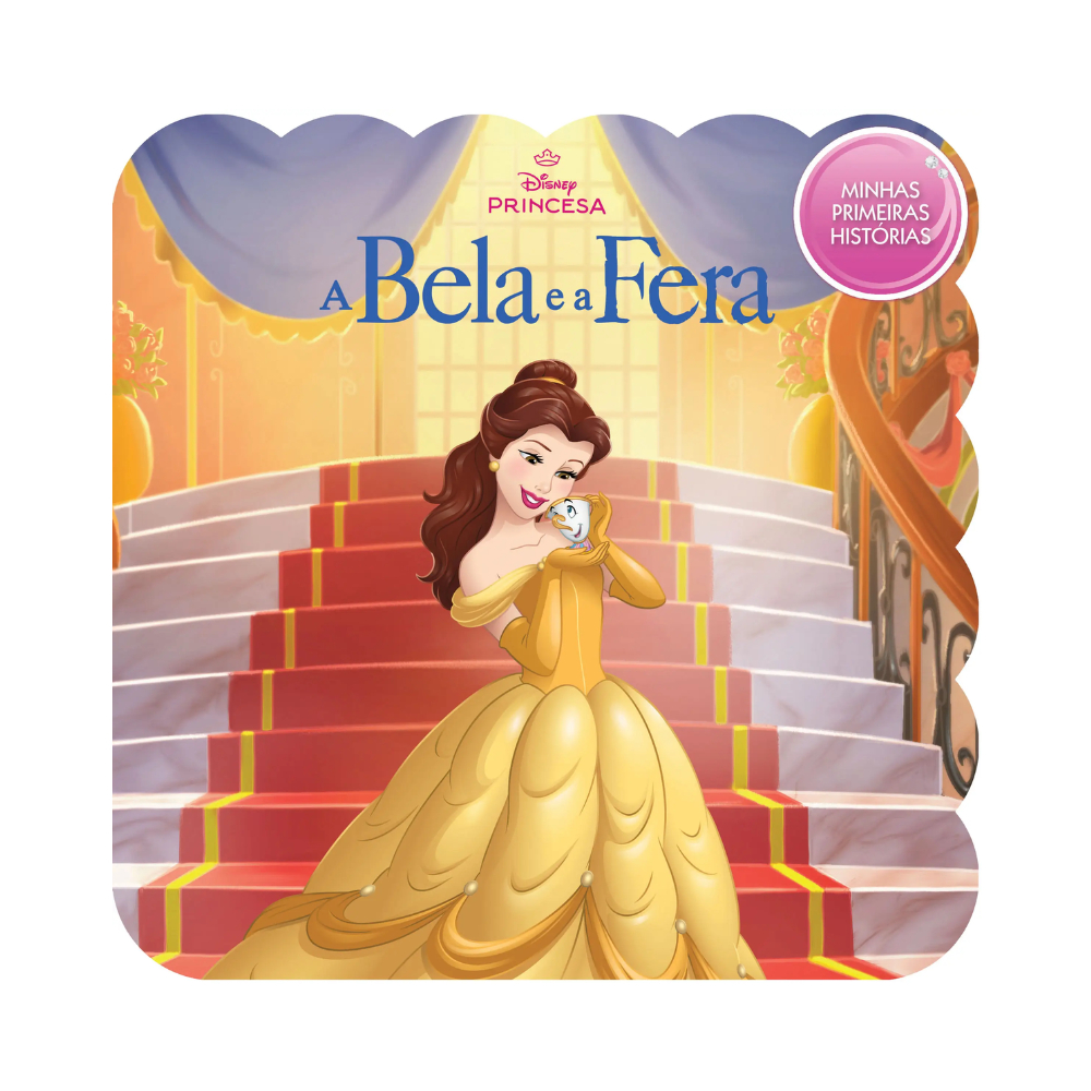 Livro Infantil Minhas Primeiras Histórias Disney A Bela e a Fera