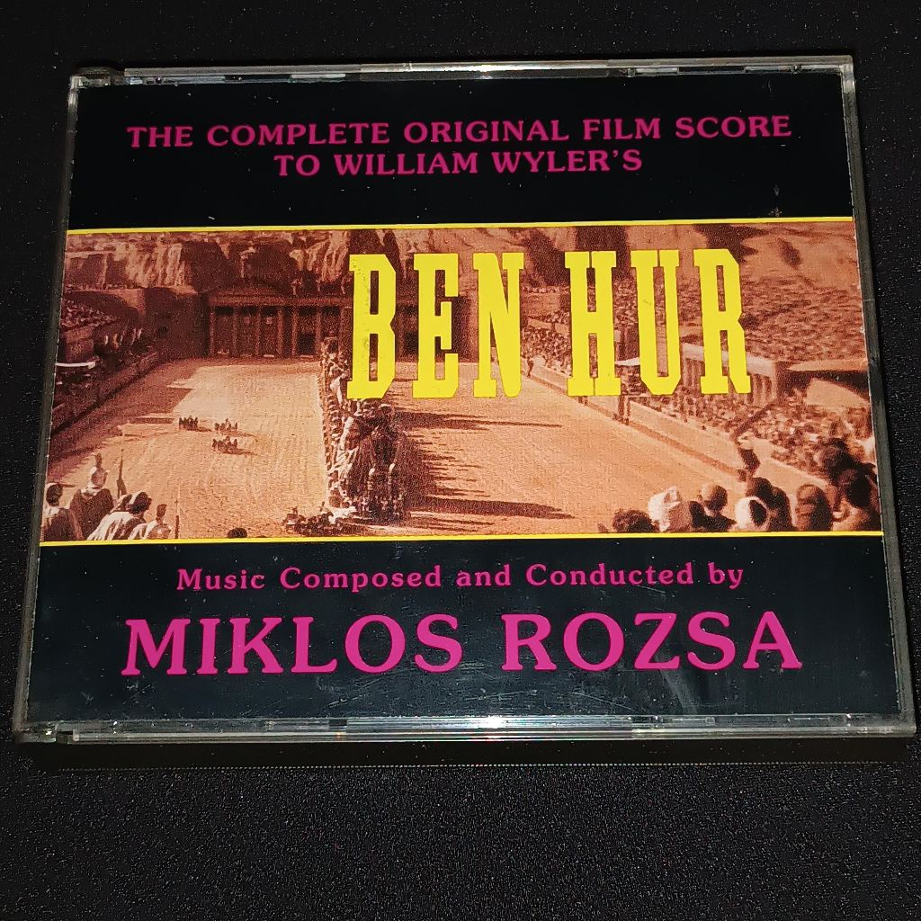 [IMPORTADO] Box 3 CD Miklos Rozsa - Ben Hur The Complete Original Film Score Promo Edition