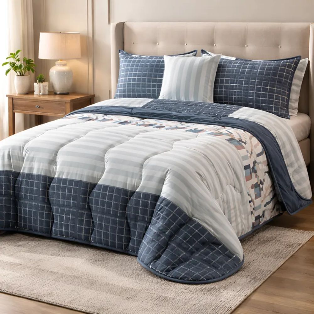 Edredom Casal Dupla Face New Confort Altenburg 190x220cm