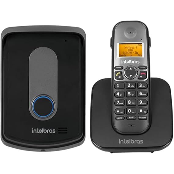 TELEFONE INTELBRAS SEM FIO COM RAMAL EXTERNO TIS 5010