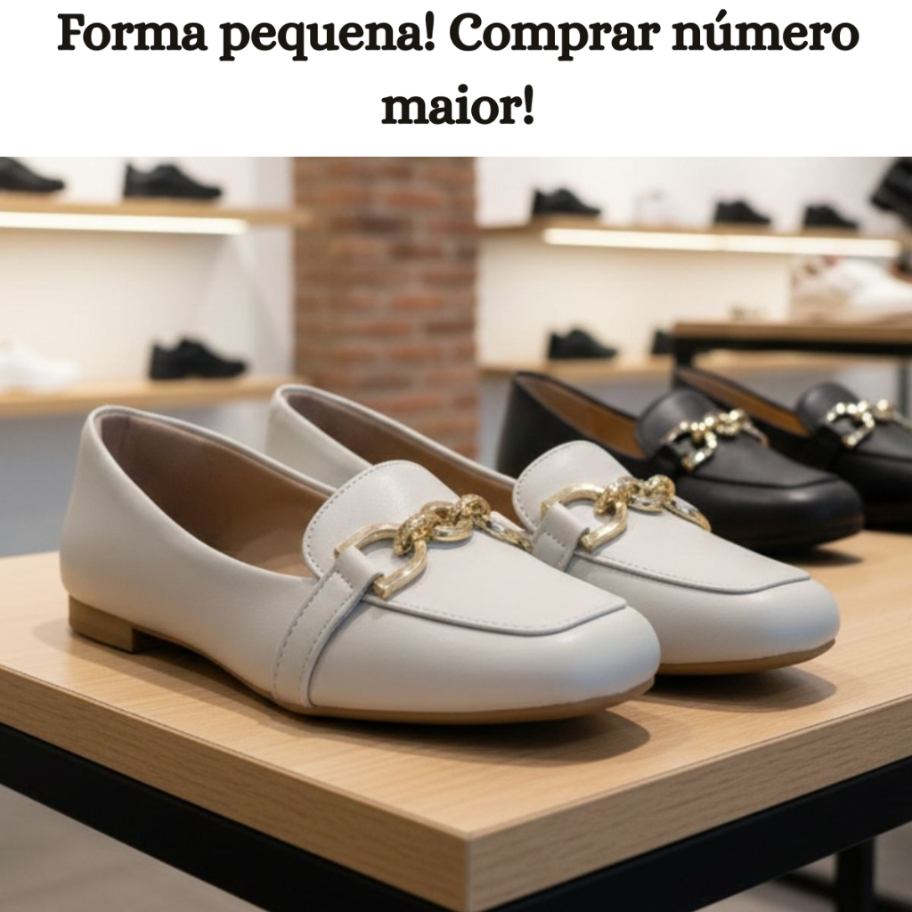 Sapatilha Mocassim Bico Quadrado Feminina Confortável Casual Enfeite Elegante