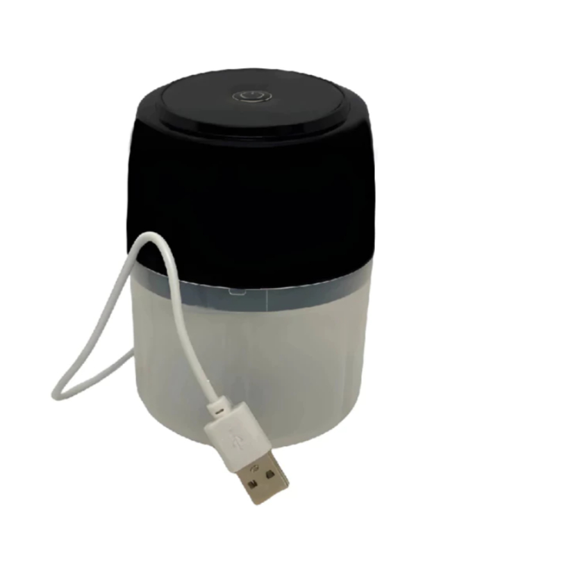 Mini Processador Elétrico 200ml Recarregável USB Triturador de Alho Temperos