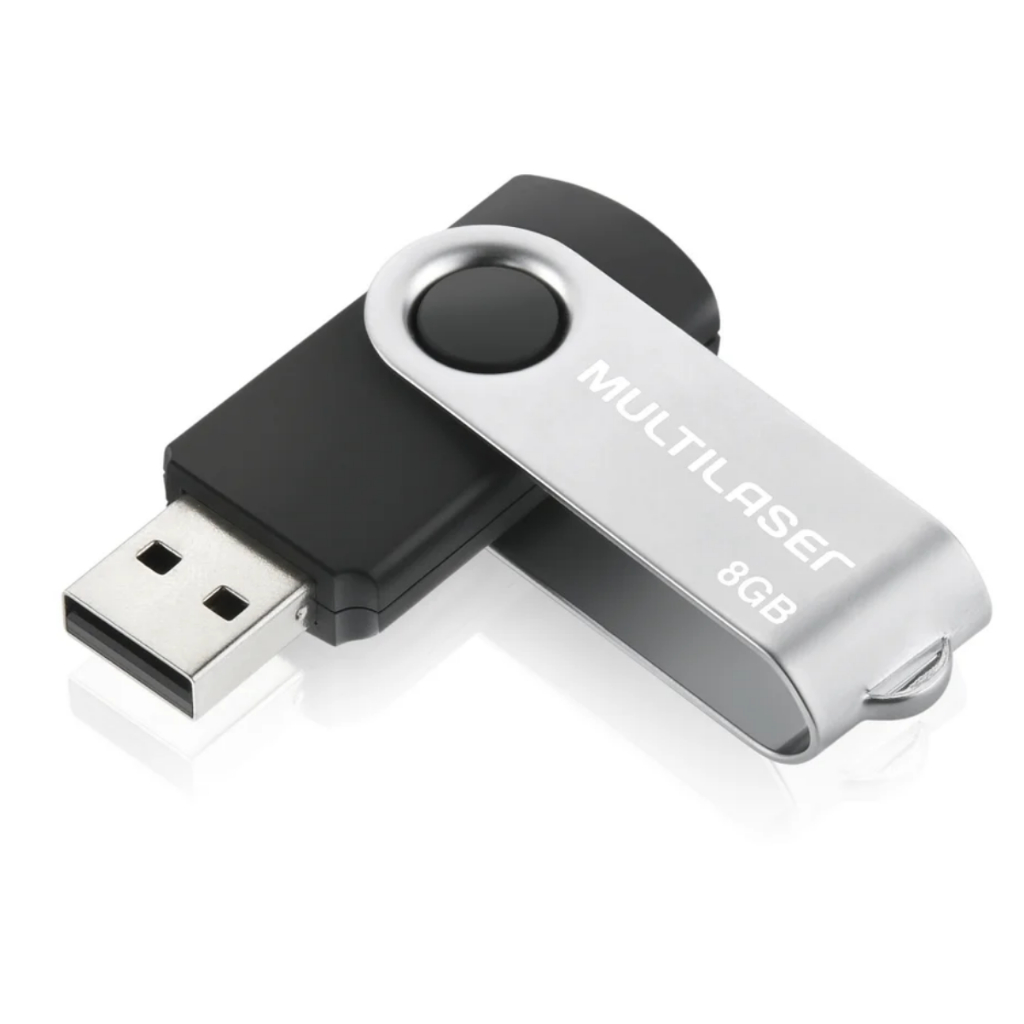 Pendrive 8GB Pen Drive USB 2.0 Multi com Proteção da Porta USB Armazenamento Portátil Memória Flash