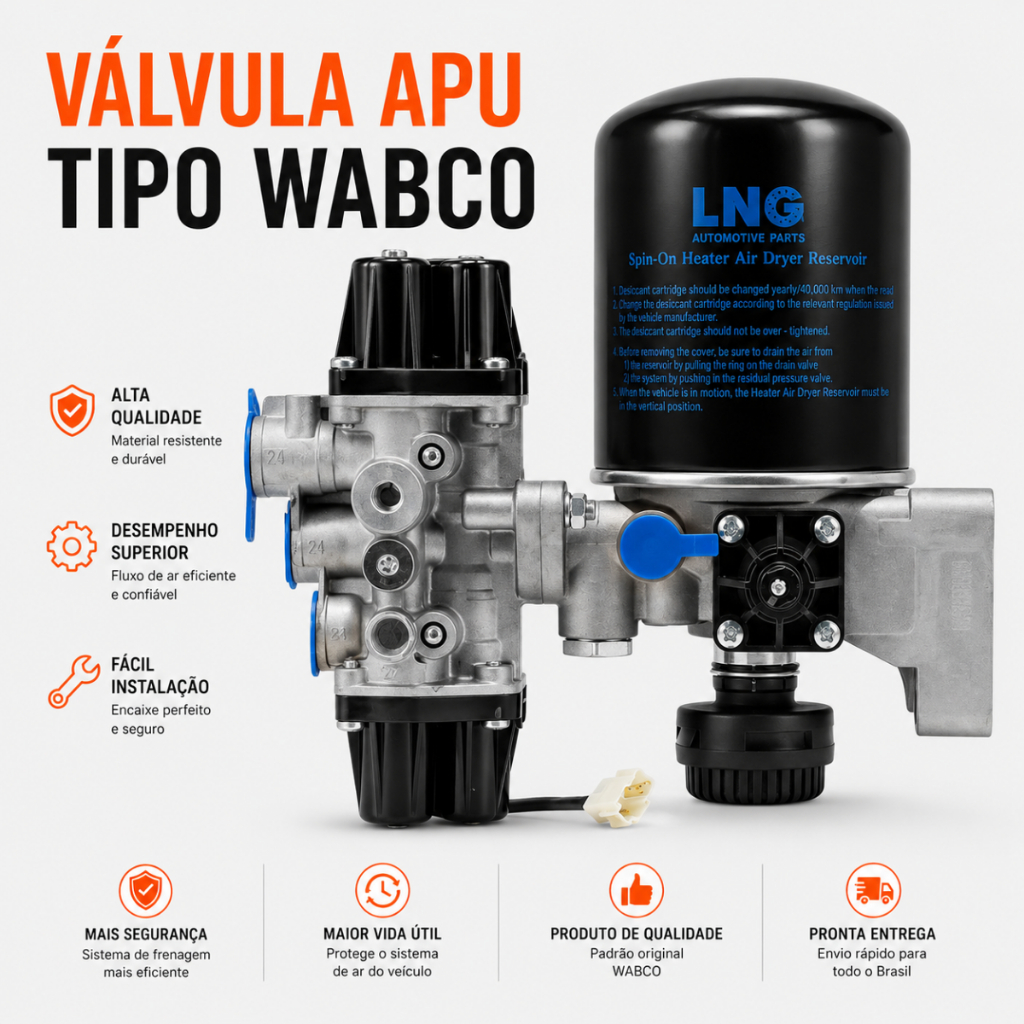 Válvula Apu Tipo Wabco - Completa Mercedes 1215/ 1215C/ 1218/ 2635