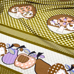 Tecido Oxford Para Toalha De Mesa E Cortina Estampas Florais e Cozinha 1x 1,50m Largura