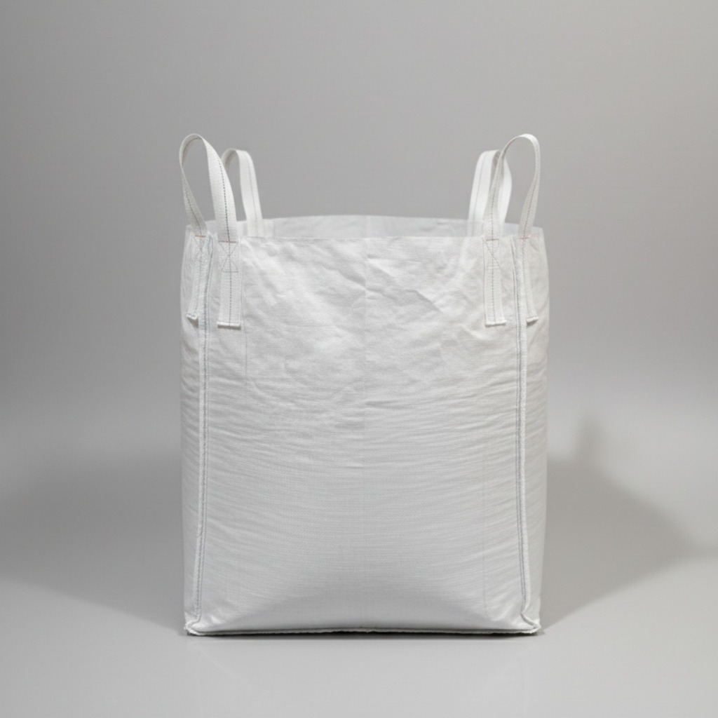 Kit 10 Big Bags C1 80x80x80 190g Boca aberta/ fundo fechado p/ensacar entulho até 800kg