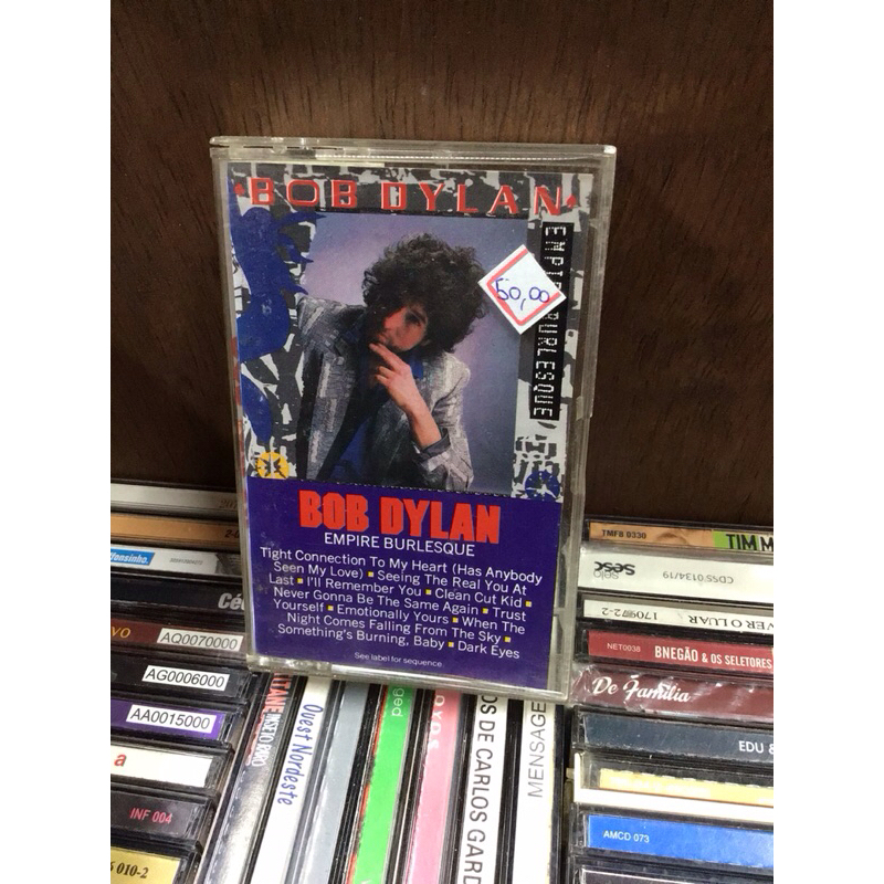 Fita K7 Bob Dylan Empire Burlesque