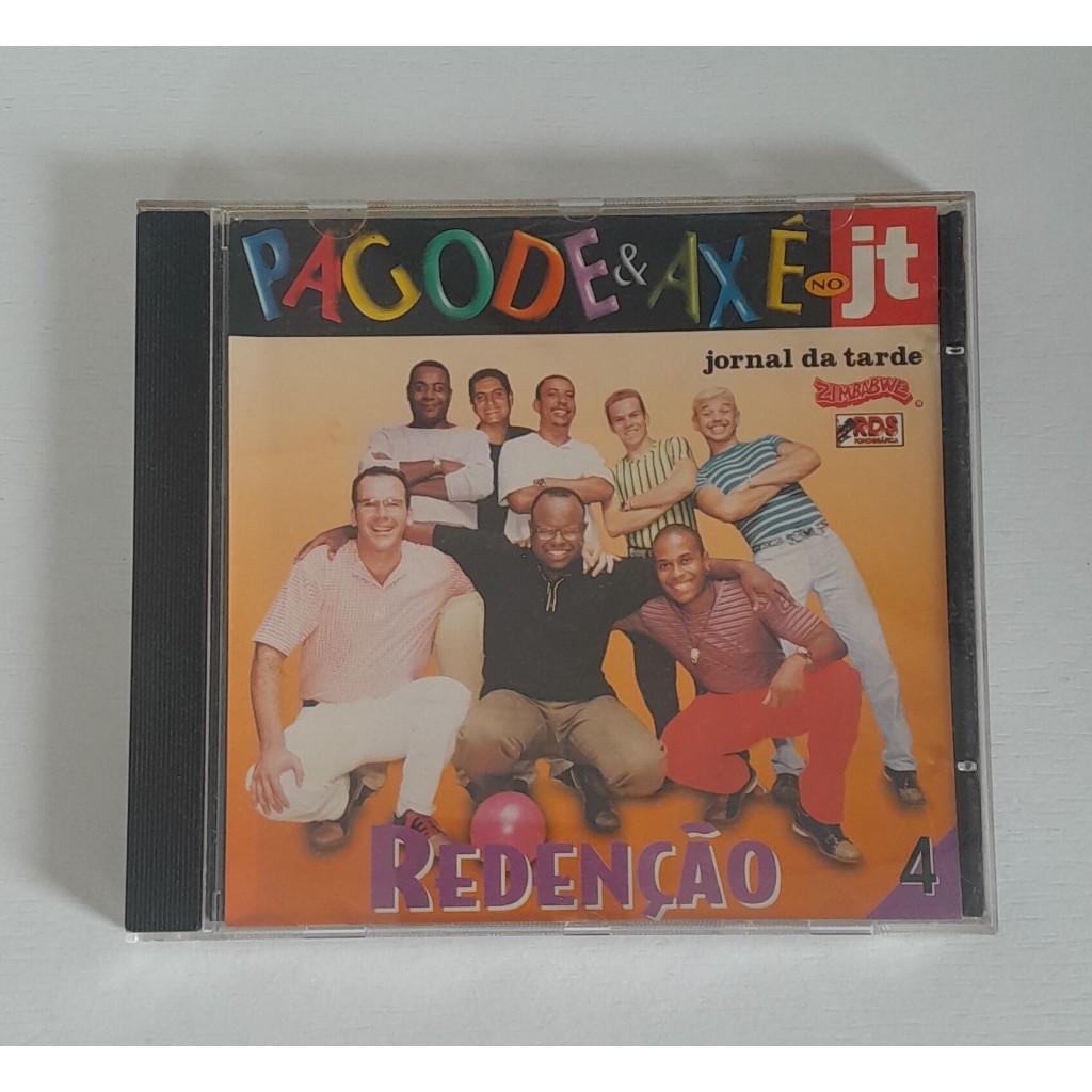 Cd - Pagode & Axé No Jt - Redenção ( Original )