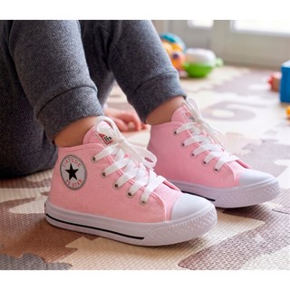Tênis Botinha Star Infantil Menina e Menino Masculino e Feminino Casual Qualidade Confort…